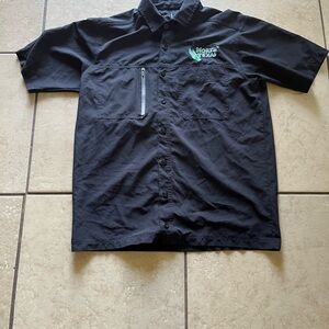 Antigua Men's University Of North Texas Game Day Fishing Shirt Size Medium
